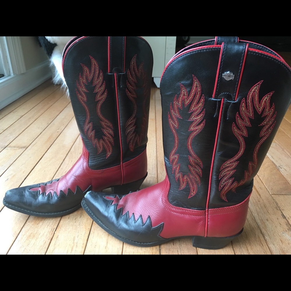 Harley Davidson Ladies Cowboy Boots